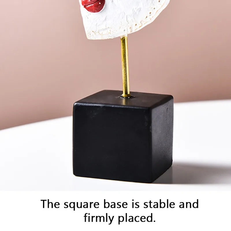 

Creative Abstract Figure Art Resin Decorative Ornaments Modern Minimalist Living Room Decoration Statuette for Home Decor