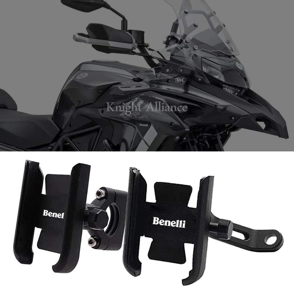 

Motorcycle Accessories Mobile Phone Holder GPS Stand Navigation Bracket For Benelli TRK 502 502X TNT125 300 600 Leoncino 250 500