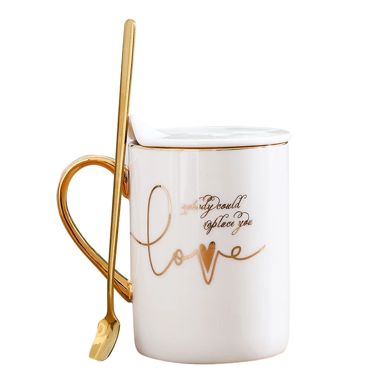 1 Чашка из керамики в стиле любовь, подарок, напиток молоко кофе, посуда для питья, подарок для друга, 11,8х11,5 см.