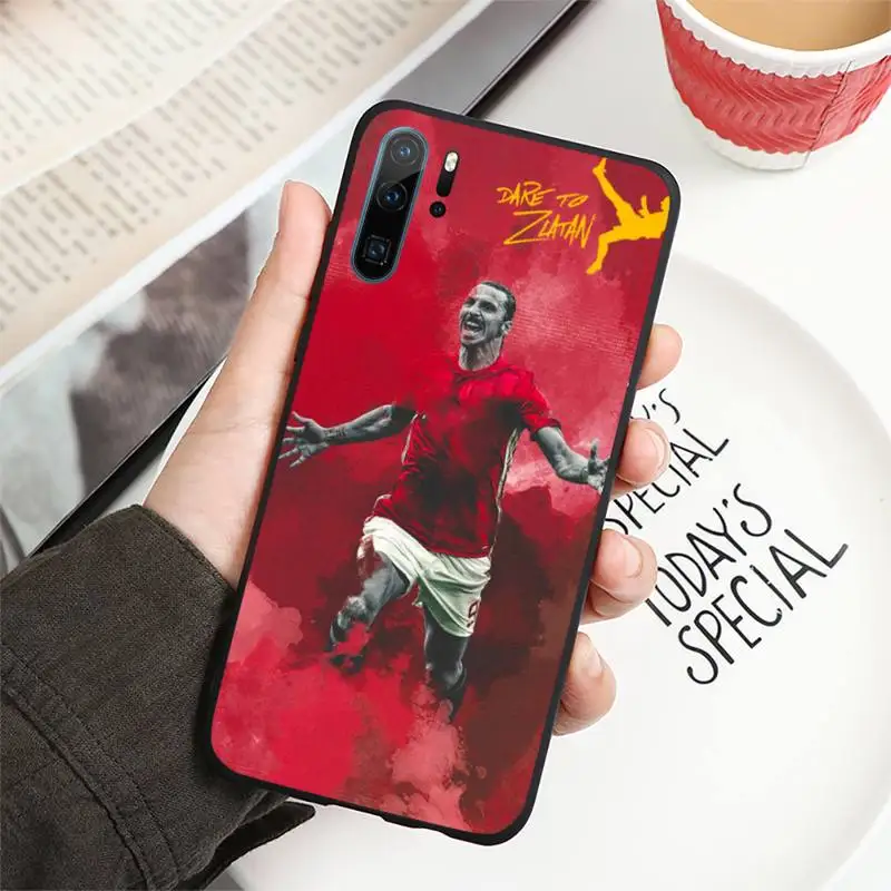 

zlatan ibrahimovic Phone Case For Huawei P40 P20 P30 lite Pro P Smart 2019 Mate 40 20 10 Lite Pro Nova 5t