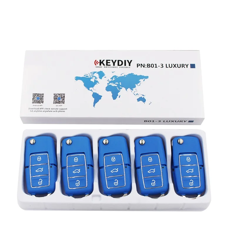 KEYDIY B Series ключ дистанционного управления B01 роскошный синий для D900 KD900 + URG200 Mini KD |