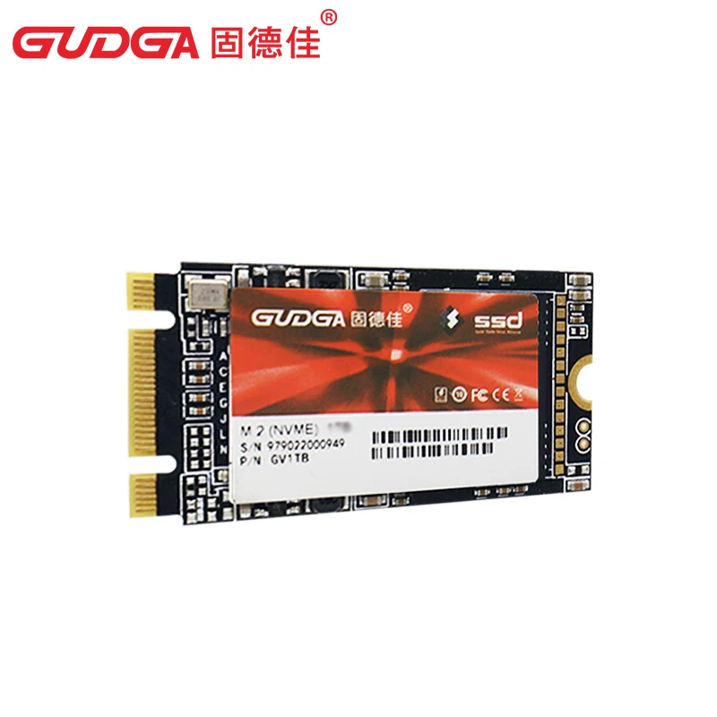 SSD GUDGA Твердотельный накопитель m2 PCI-e3.0x2 nvme 128 ГБ M.2 22*42 мм PCI express жесткий диск для
