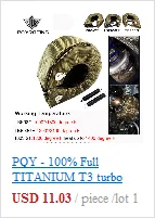 PQY- Полный титан T3 турбо одеяло Турбо тепловой щит подходит: t2 t25 t28 gt28 gt30 gt35 и большинство t3 турбо PQY-TBF03