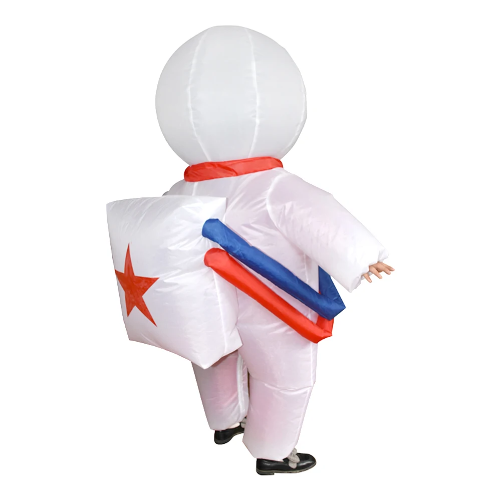 Inflatable Spaceman Costume Cosplay Costumes Astronaut Fancy Dress Parent-child Outfit for Halloween Party Stage Performance | Дом и сад