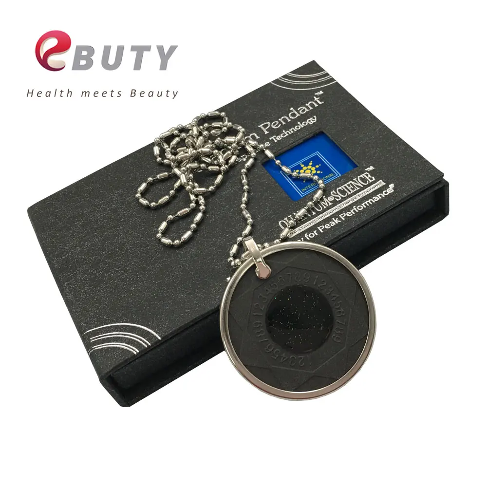 EBUTY новинка подвеска из черной лавы круглые оздоровительные ионы Исцеляющие