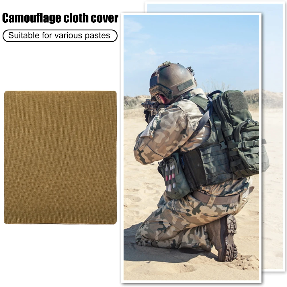 Non-Woven Camouflage Silencer Protective Wrap Covers Patches Portable Hunting Stealth Patch | Спорт и развлечения