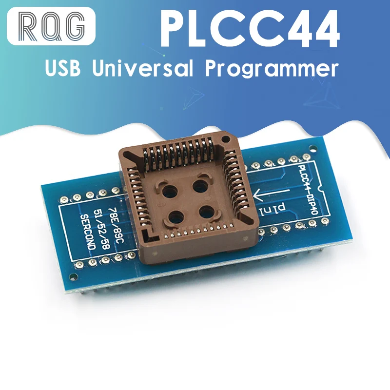 Универсальный USB-программатор PLCC44 К DIP40 EZ внешний адаптер для TL866CS TL866A EZP2010 G540 SP300 |