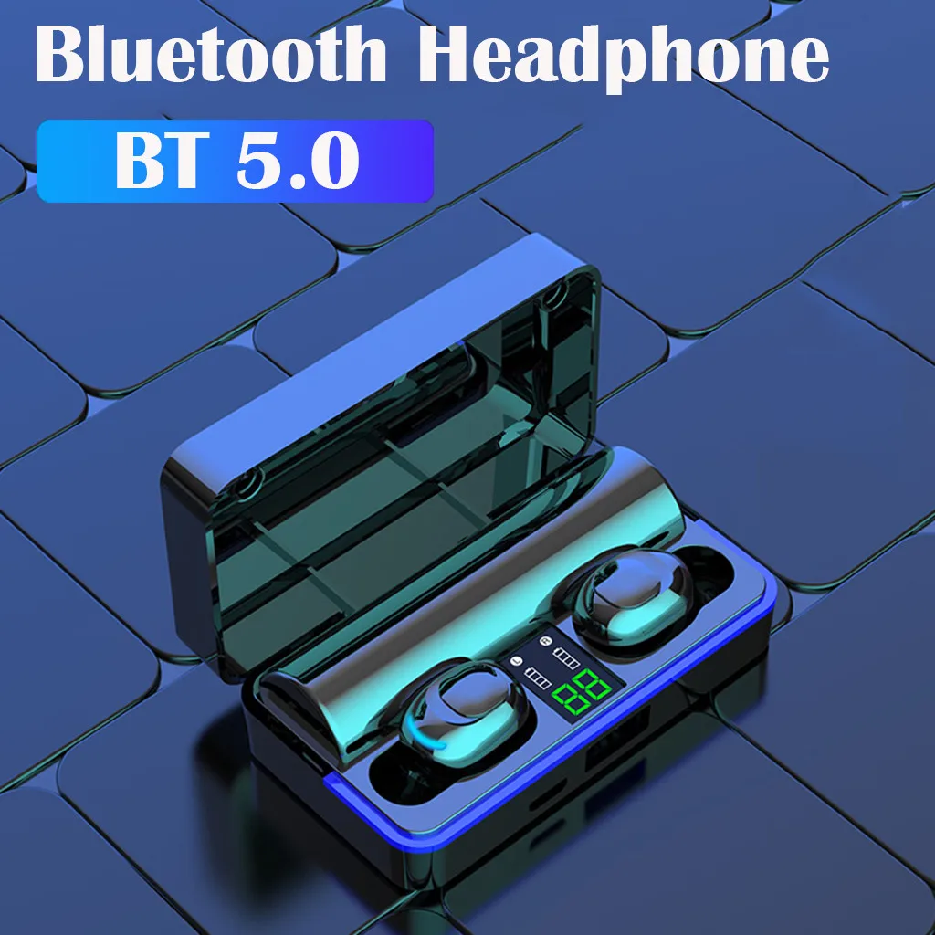 50 # W12 HIFI Беспроводные Bluetooth 5 0 наушники спортивная водонепроницаемая гарнитура