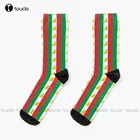Носки с итальянским жестом и мемом, носки для волейбола, индивидуальные носки унисекс для взрослых и подростков, Молодежные носки с цифровой печатью 360 , забавные носки
