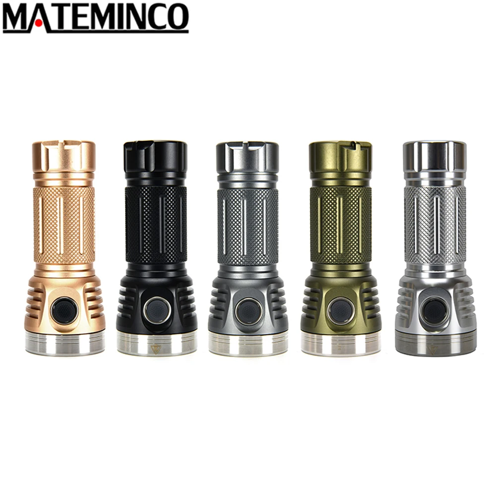 Многофункциональный фонарик MATEMINCO MT07 7 яркостей макс. 5500 люмен 414 м Type C зарядка