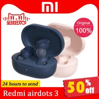 original xiaomi redmi airdots 3 tws wireless bluetooth 5 2 earphone in ear stereo bass earphone ture wireless earbuds