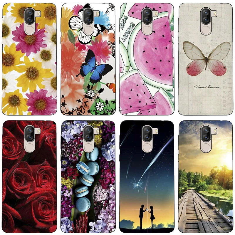Lovely Fashion Phone Case For Doogee X60L X9mini Y200 Soft TPU Cat Dog Printed Butterfly Animal case | Мобильные телефоны и