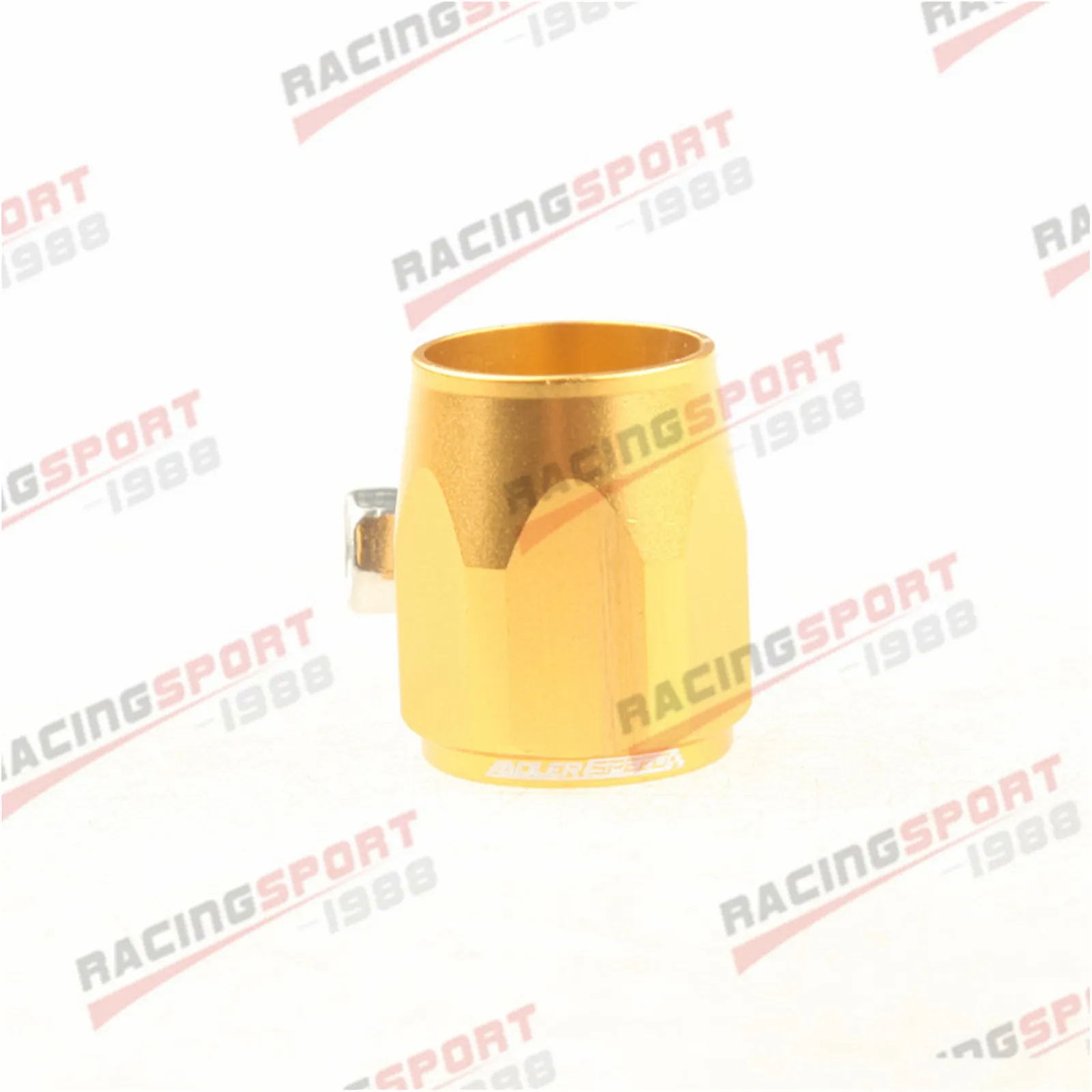 

ADLERSPEED 6AN AN-6 AN6 -6AN Fuel Hose Clamp Finisher HEX Finisher Golden