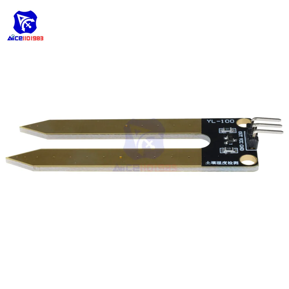 Модуль обнаружения почвы diymore гигрометр датчик влажности плата для Arduino MEGA2560 UNO DC 3