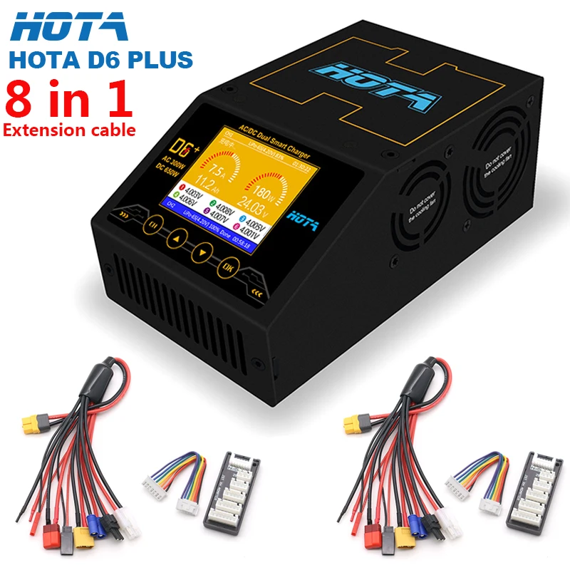 HOTA D6 Plus зарядное устройство для аккумулятора 300 Вт переменного тока модели