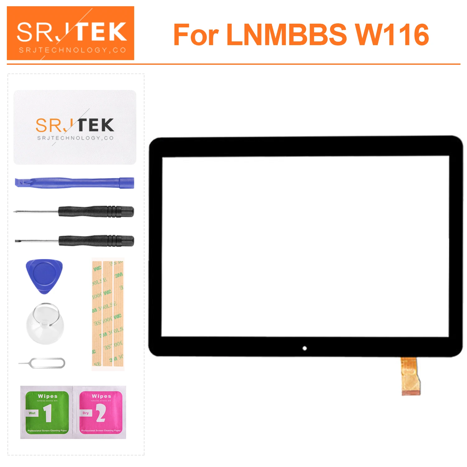 For LNMBBS W116 Tablet PC External Capacitive Touch Screen Digitizer Assembly Replacement Display Outer Glass Sensor Panel Touch