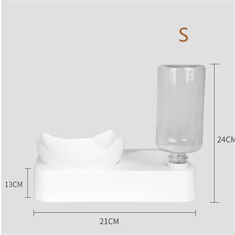 

Non-slip Cat Feeding&watering Supplies Pet Food Bowls for Cats Protect Pet Spine Feeding Dog Bowl Automatic Cat Water Fountain