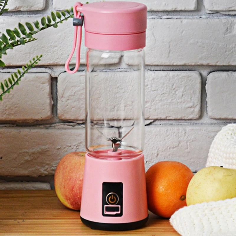 Портативная электрическая соковыжималка для фруктов USB ручной блендер овощного