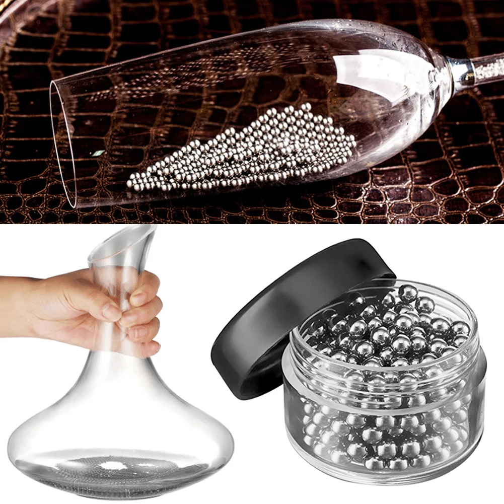 

Cleaner Beads Wine Decanter Glass Cleaning Beads Wine Set Cleaning Beads Cleaning Glass Bottle Tool for Home Bars Hotel