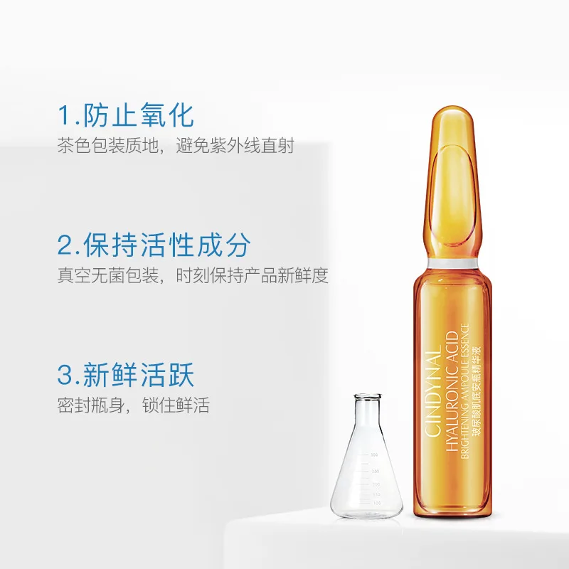 

Face Serum Skin Whitening Essence Hyaluronic Acid Nicotinamide Ampoule Anti-Aging Acne Shrink Pores Hydration Skin Care