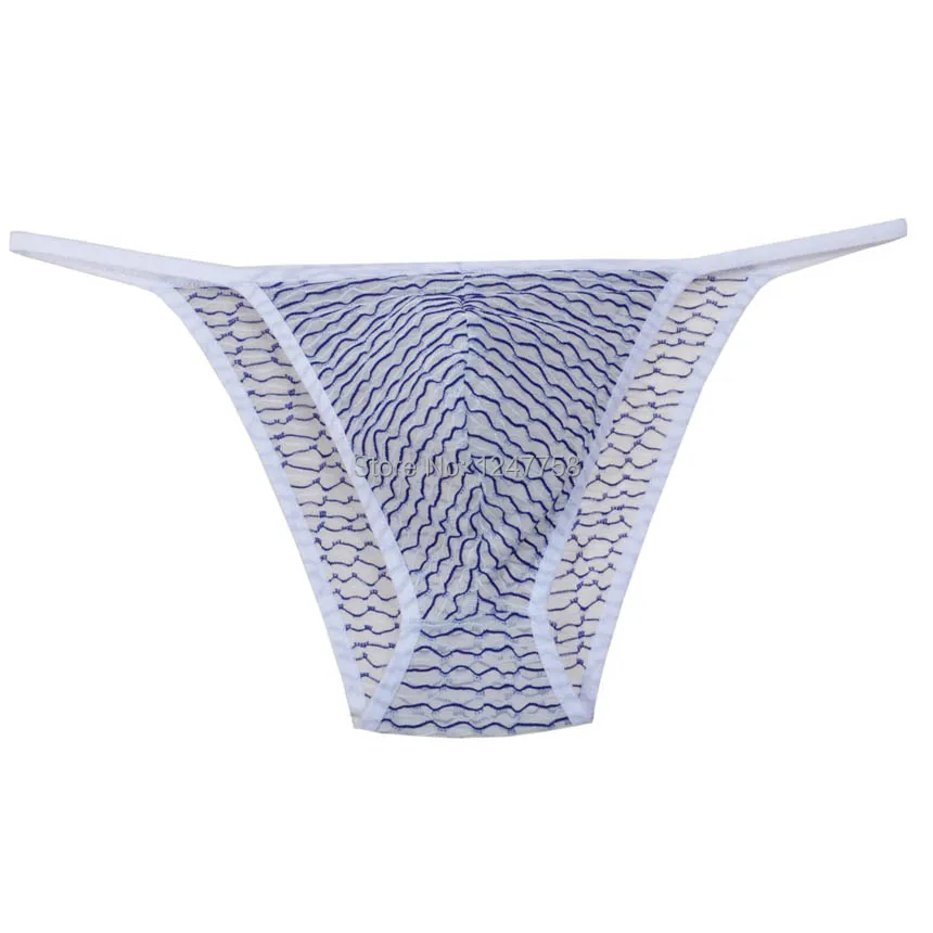 3 шт./лот сексуальные мужские дерзкие трусы нижнее белье сетчатые с открытой