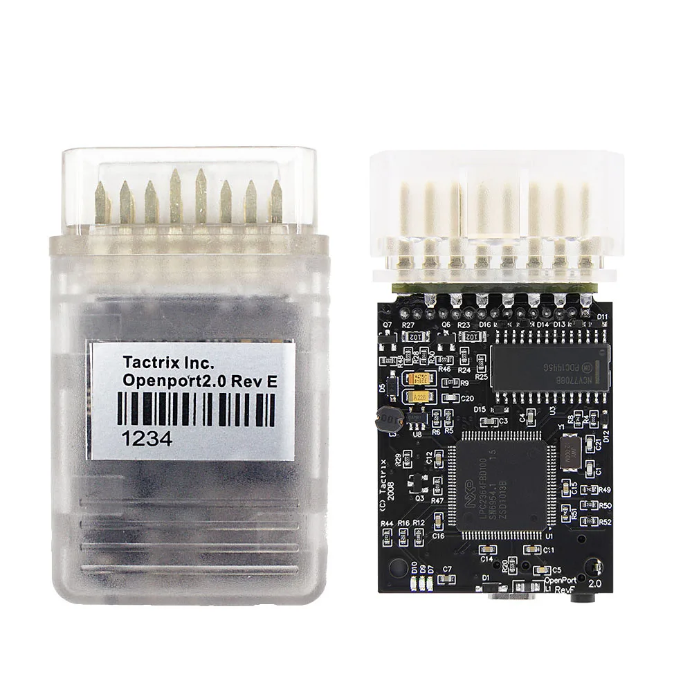 Автомобильный инструмент для вспышки ECU Tactrix с открытым портом 2 0 J2534 полный чип
