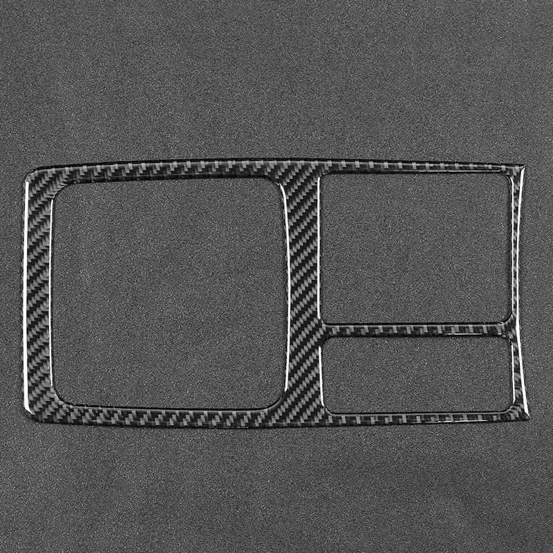 

Gear Shift Panel Cover Interior Trim Frame Carbon Fiber Sticker Fit for Mitsubishi Lancer EVO 2008-2015 Car Accessories