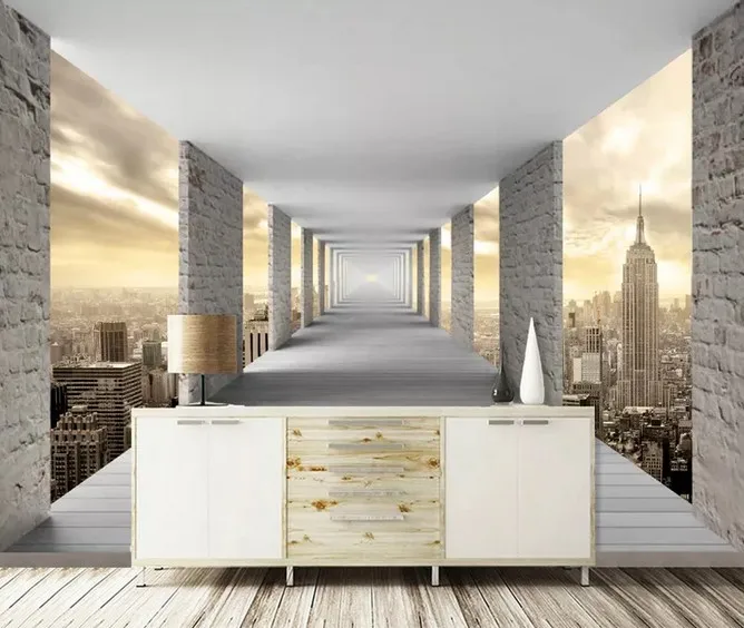 Настенные 3D обои на заказ для спальни фоновая фотография настенные Стикеры