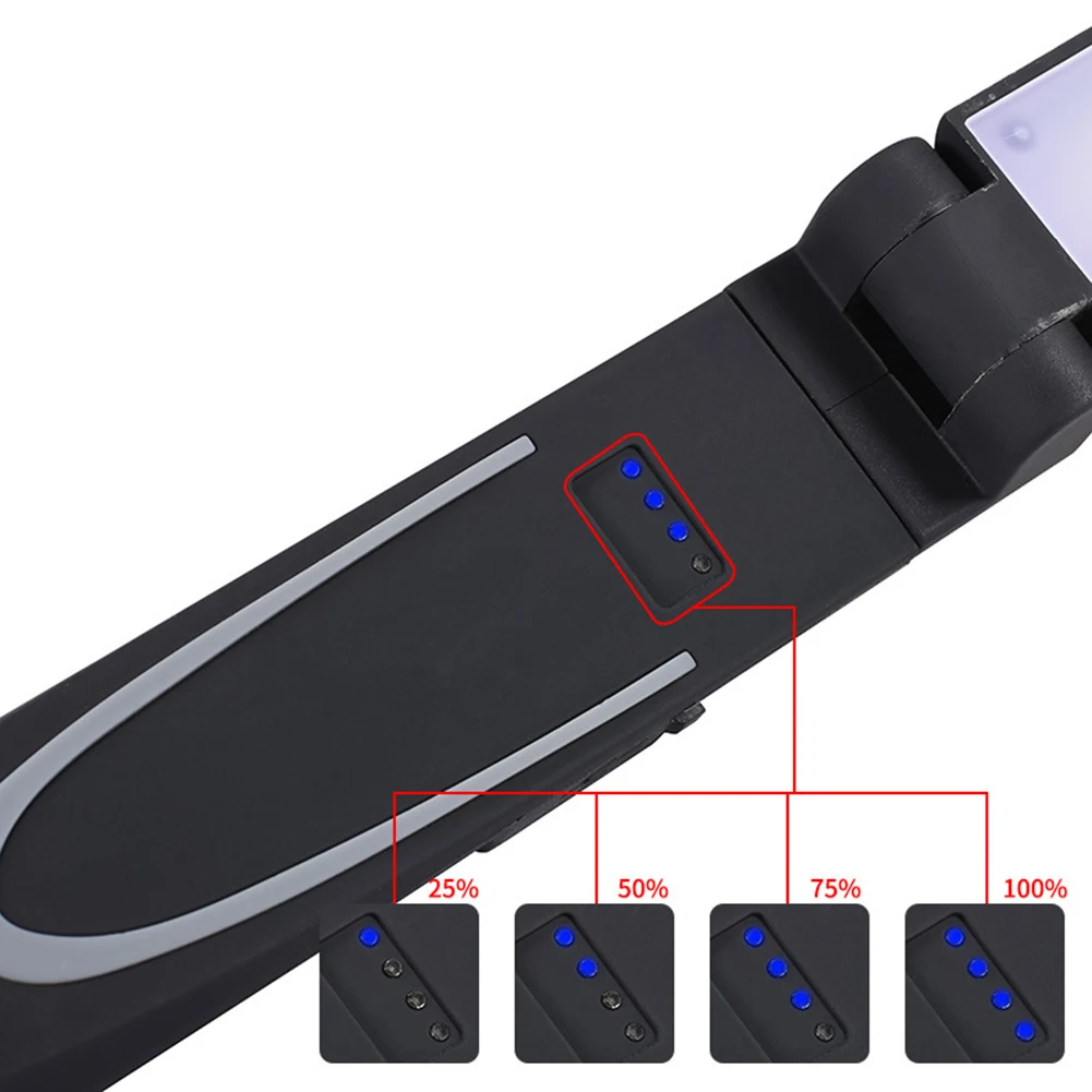 Вращающийся COB ручной плавный Регулируемый складной рабочий светильник USB Перезаряжаемый ночной Светильник s лампа портативный Рабочий светильник-вспышка