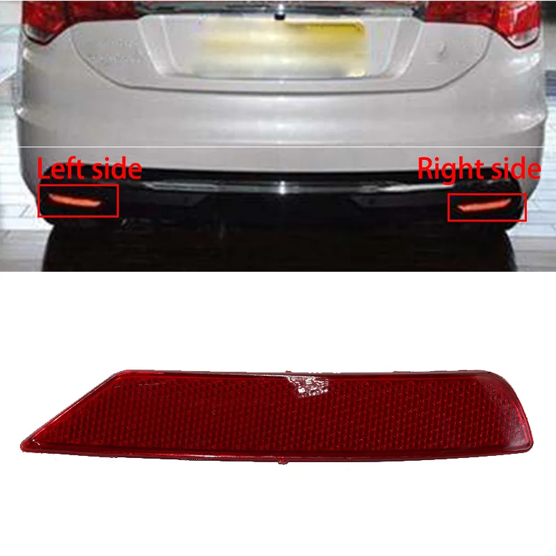 Автомобильные аксессуары для Citroen C4L 2013 2015 фары заднего бампера бампер отражатель