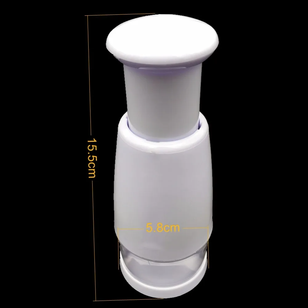 

Stainless Steel Blades Food Garlic Chopper Vegetable Cutter With Rolling knife,Chop And Mince Easy Salad Maker