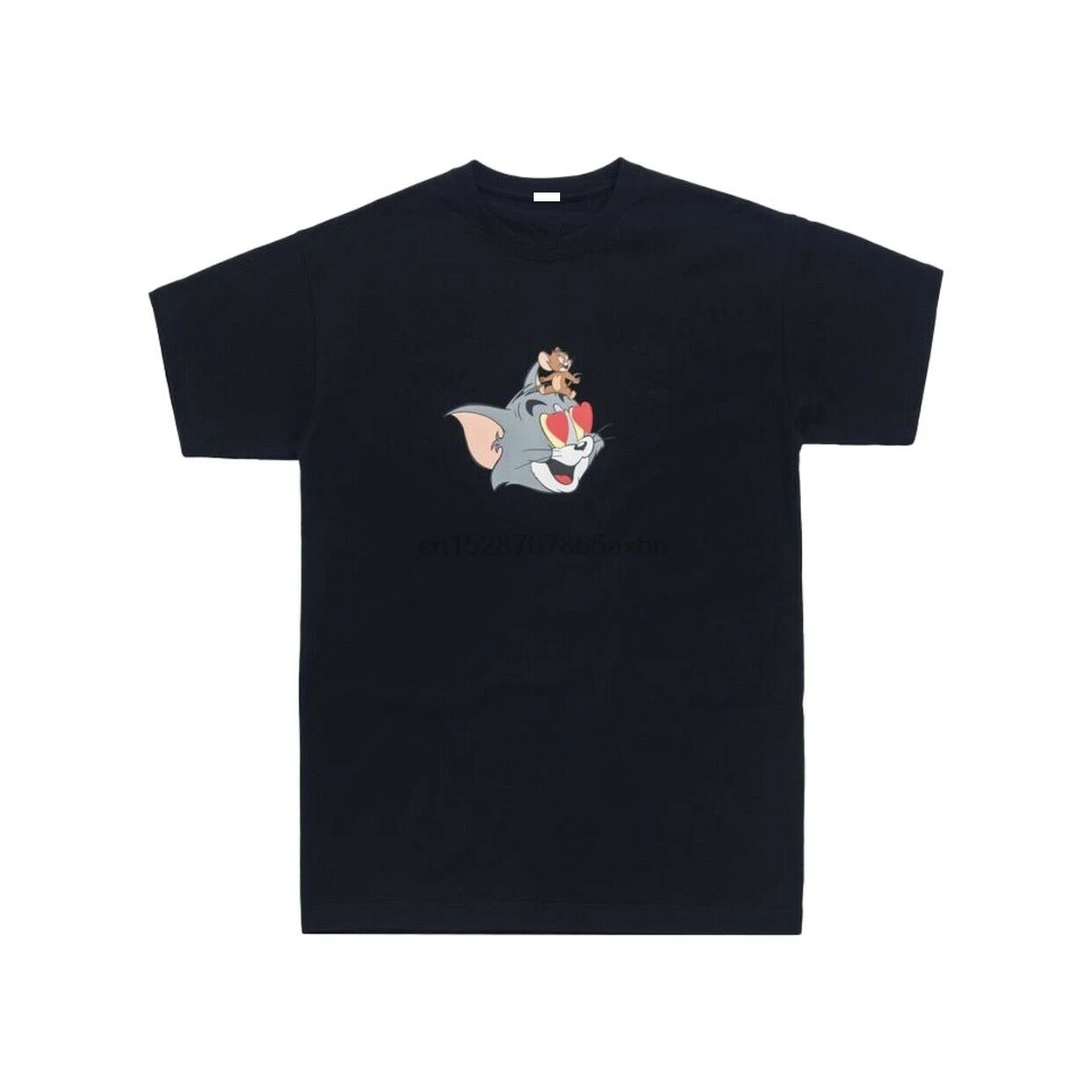 Лето 2019 Kith X Tom Jerry Футболка с сердцем 19ss Cat And mouse Joint модная мужская футболка Xxxtentacion