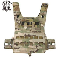 tactical lightweight spc vest molle with protective insert jpc modular cs wargame hunting plate carrier laser cut chest hanging