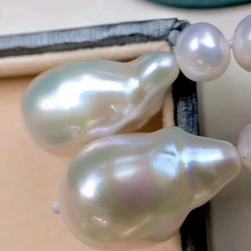 vender Atf 7-8mm Natural De água Doce Pérola Colar Barroco Pérola Pingente Gargantilha Corrente Nova Personalidade Artesanato Alta Qualidade Para Mulher