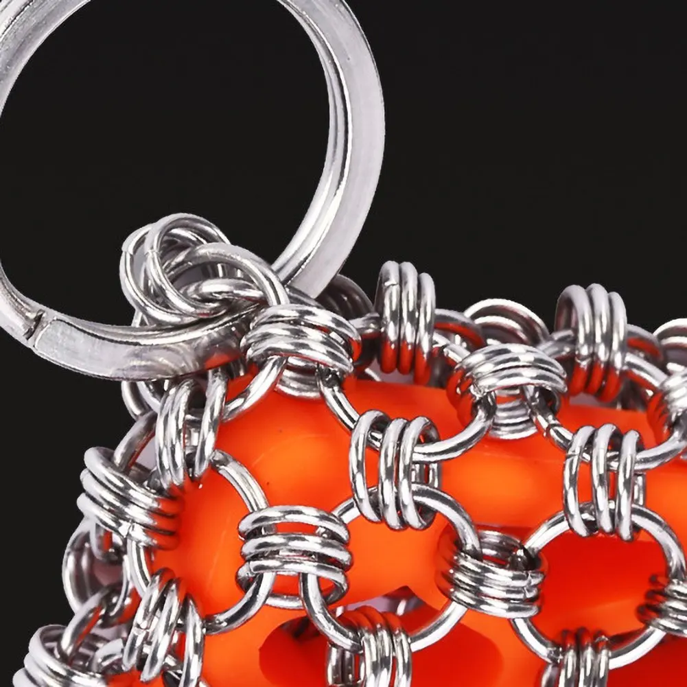 Чугунный очиститель из нержавеющей стали скруббер Chainmail для кастрюли сковородки