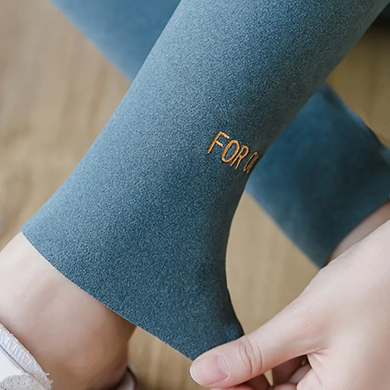 Новинка двухсторонние бархатные леггинсы мягкие и удобные узкие брюки с