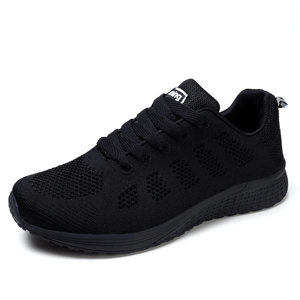 A08 All Black STQ; коллекция года; осенние кроссовки; женская обувь на плоской подошве; женские повседневные кроссовки из дышащего сетчатого материала на шнуровке; женская обувь; Женская прогулочная обувь; A08 - Цвет: A08 All Black