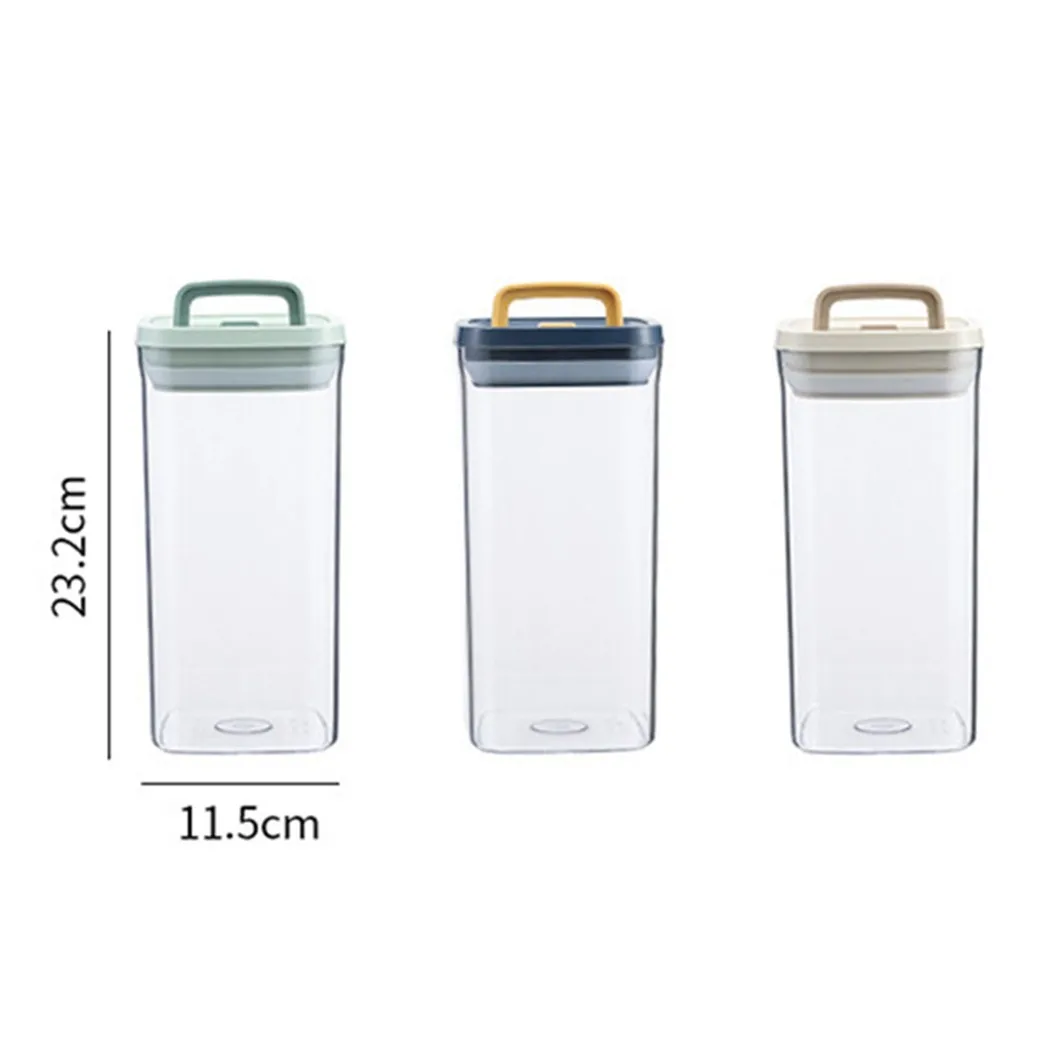 

1PCS Food Container Airtight Canister Cookie Durable Food Grade Food Storage