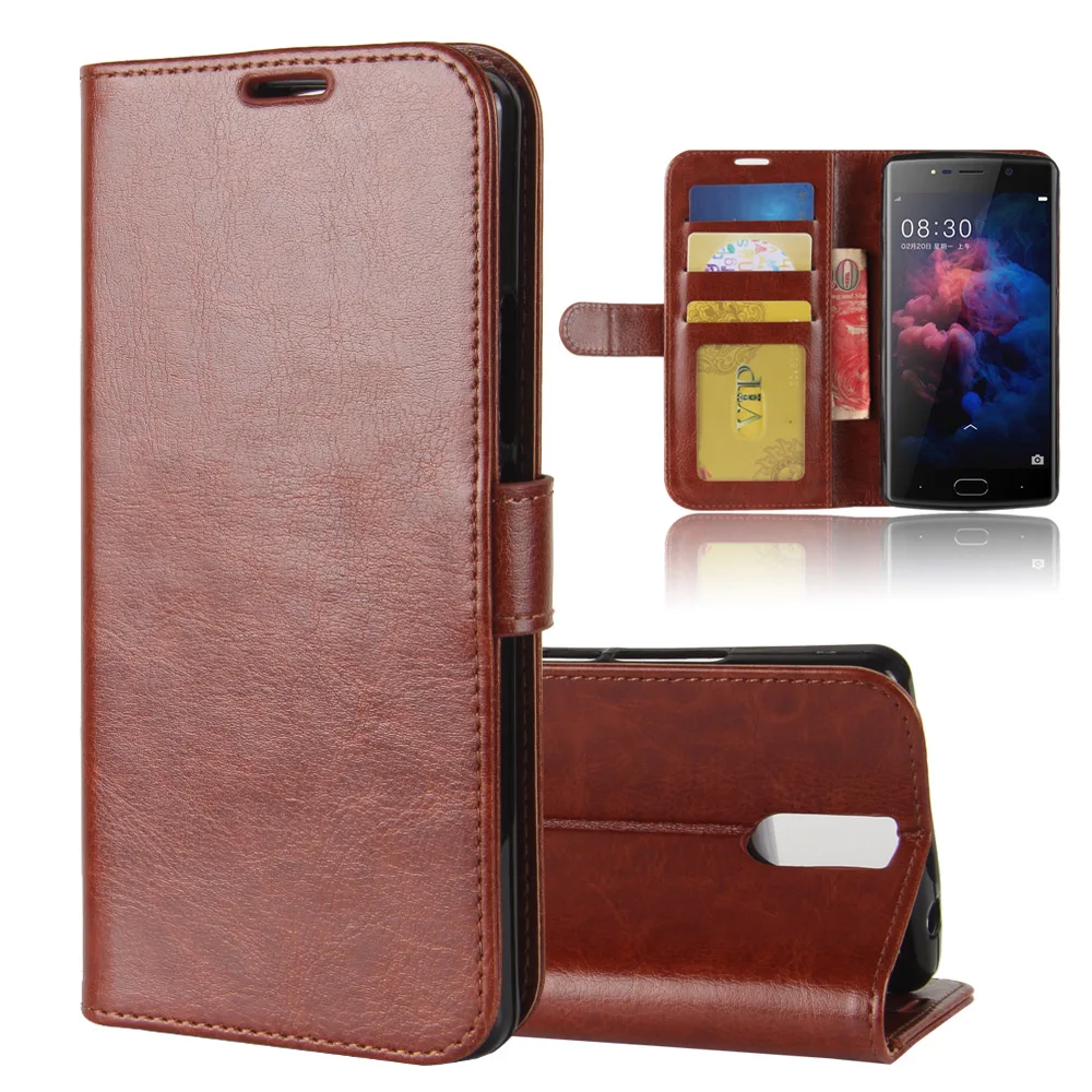 Откидной Чехол-кошелек PU Чехол Для Doogee BL5000 7000 MIX 2 N10 кожаный чехол складной