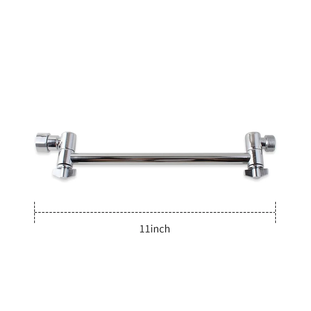 Душевые насадки с блокировочными соединениями 11 дюймов Регулируемая высота угол