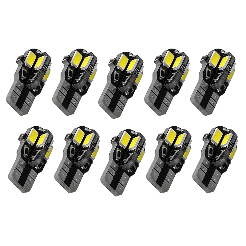 12X Retractable Ballpoint Handwriting Pens- Four Coloured Ball Point(Sent At Random) & T10 194 168 W5W 5730 8 Led Smd White Car |