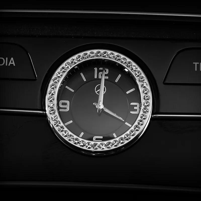 

Lsrtw2017 Abs Diamond Car Interior Clock Ring Trims for Mercedes Benz S Class S320 S400 S600 2014 2015 2016 2017 2018 2019 2020