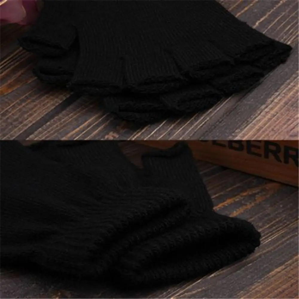 Мужские/женские теплые эластичные перчатки без пальцев | Спорт и развлечения