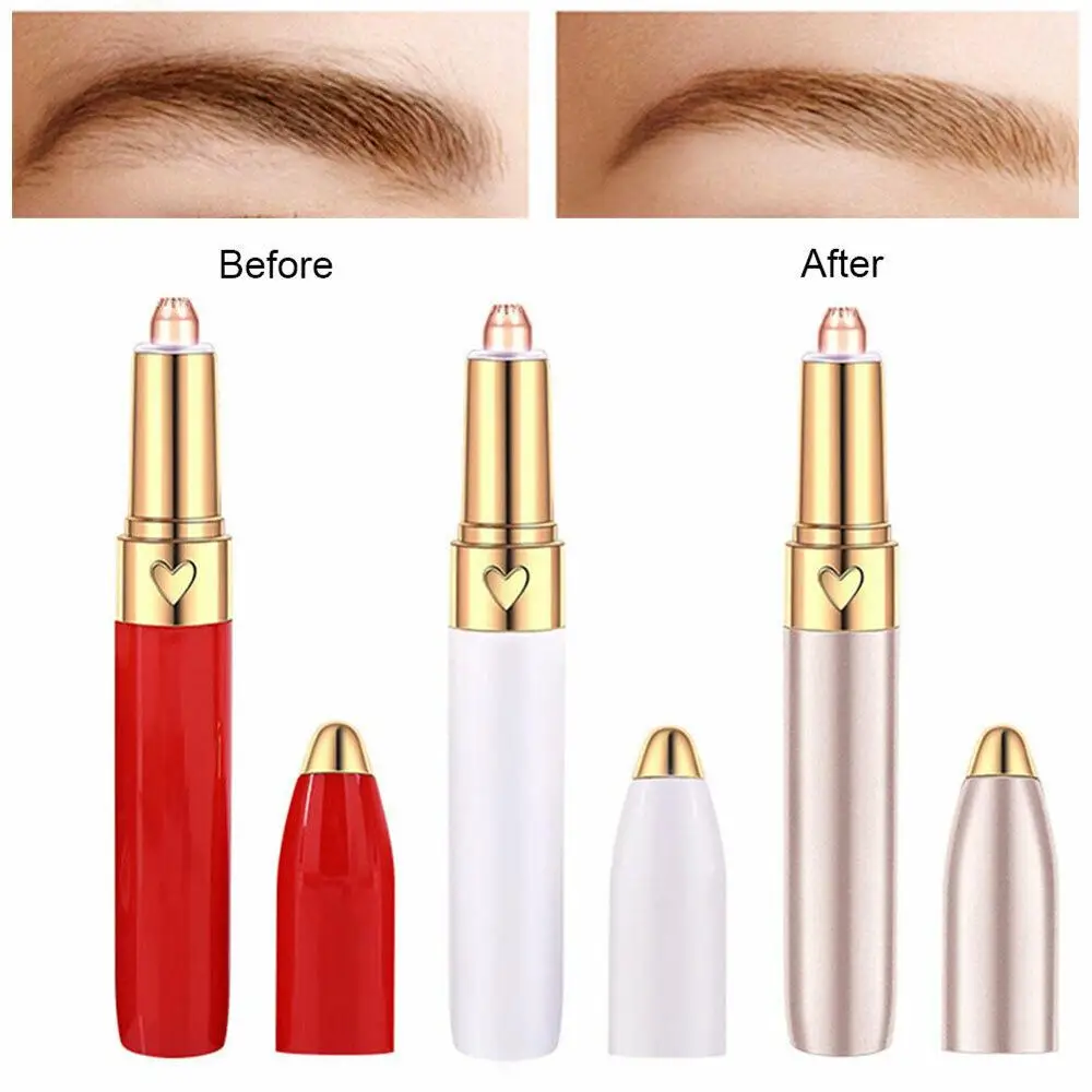 2019 USB Перезаряжаемый электрический триммер для бровей безболезненный эпилятор