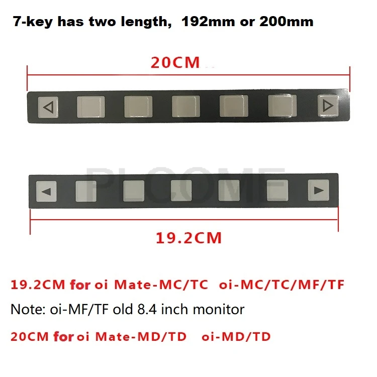 A98L-0001-0519 ЧПУ HMI мембранные кнопки для клавиатуры для Fanuc машина операторская панель 7 9 ключ или 12 ключ