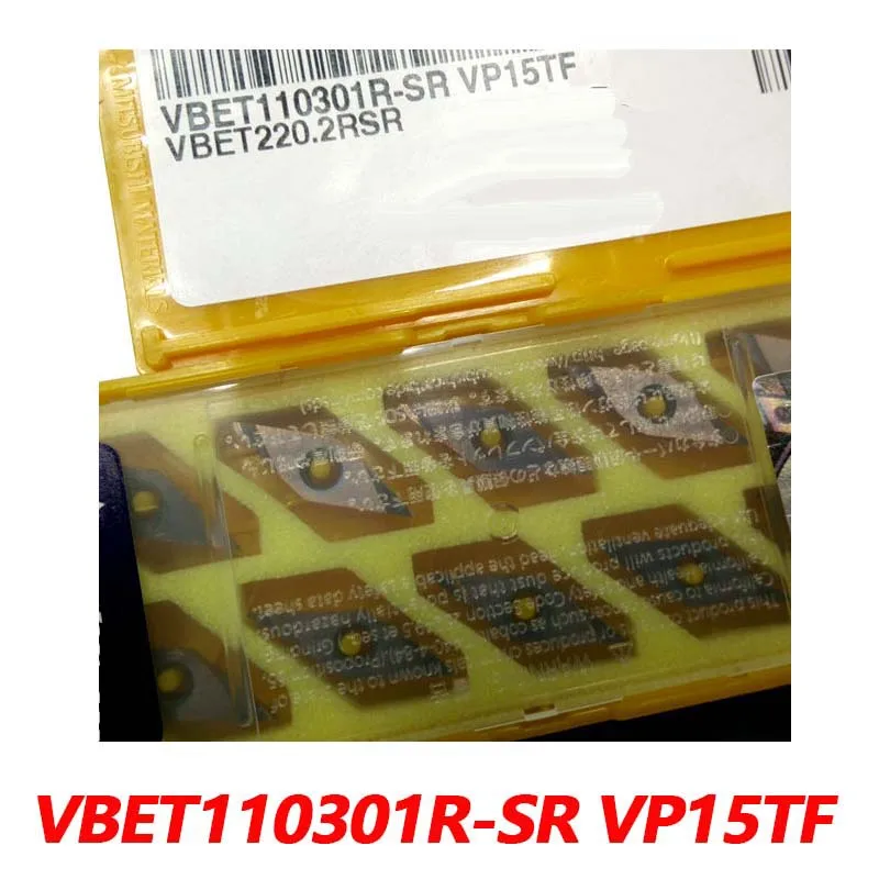 

100% Original VBET VBET110301R-SR VP15TF 10pcs Carbide Insert CNC lathe Insertion Efficient And Durable Imported From Japan SR