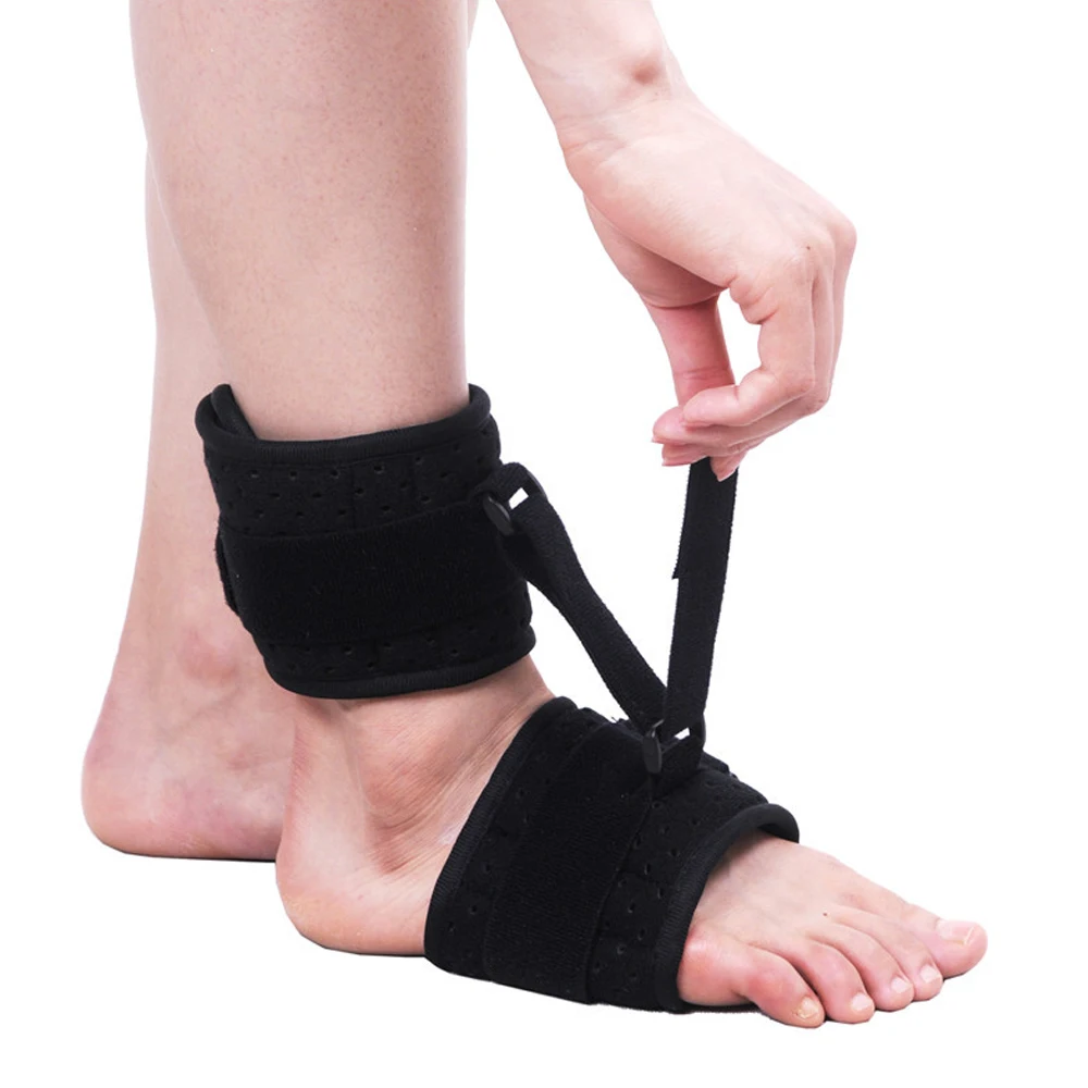 

Adjustable Plantar Fasciitis Night Foot Splint Drop Orthotic Brace Elastic Dorsal Night Splint Toe Protector Foot Care Tool