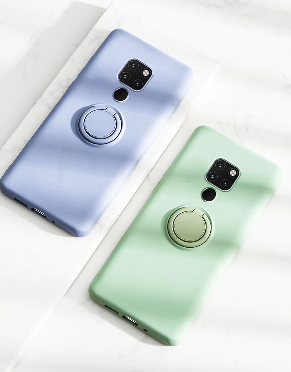 Мягкий силиконовый чехол, чехол для huawei mate 20 Pro Lite mate 30 Pro P20 P30, кольцо-держатель, силиконовый чехол для huawei mate 20 Pro, чехол s