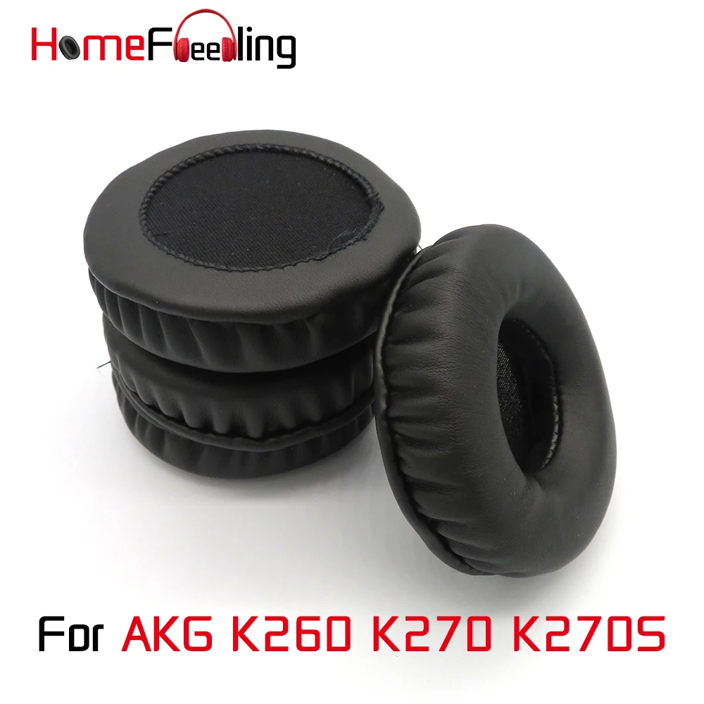 

Амбушюры Homefeeling для AKG K260 K270 K270S, круглые универсальные амбушюры Leahter, запасные части, амбушюры