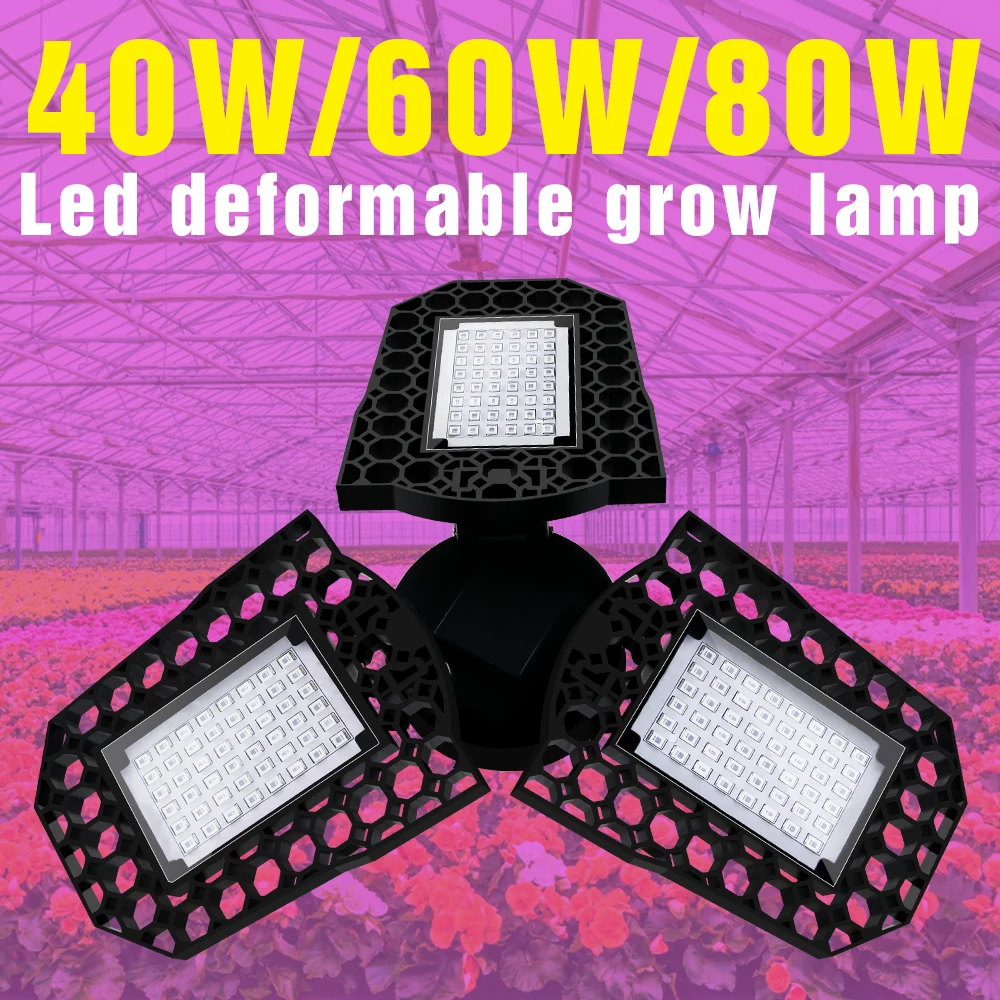 

Deformed LED Grow Light E27 Plant Lamp Full Spectrum LED Phyto Bulb Fitolamp 220V For Indoor Phytolamp Seedlings Grow Tent Box